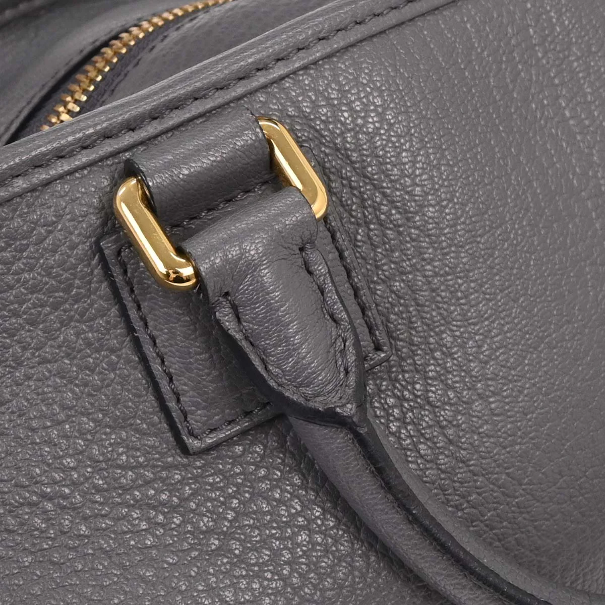 Loewe Gray Amazona 28 Handbag - Image 4