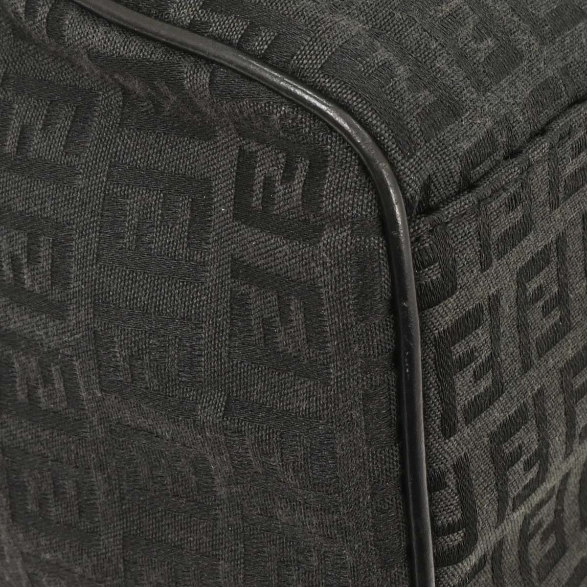 Fendi Black Zucchino Tote Bag - Image 4