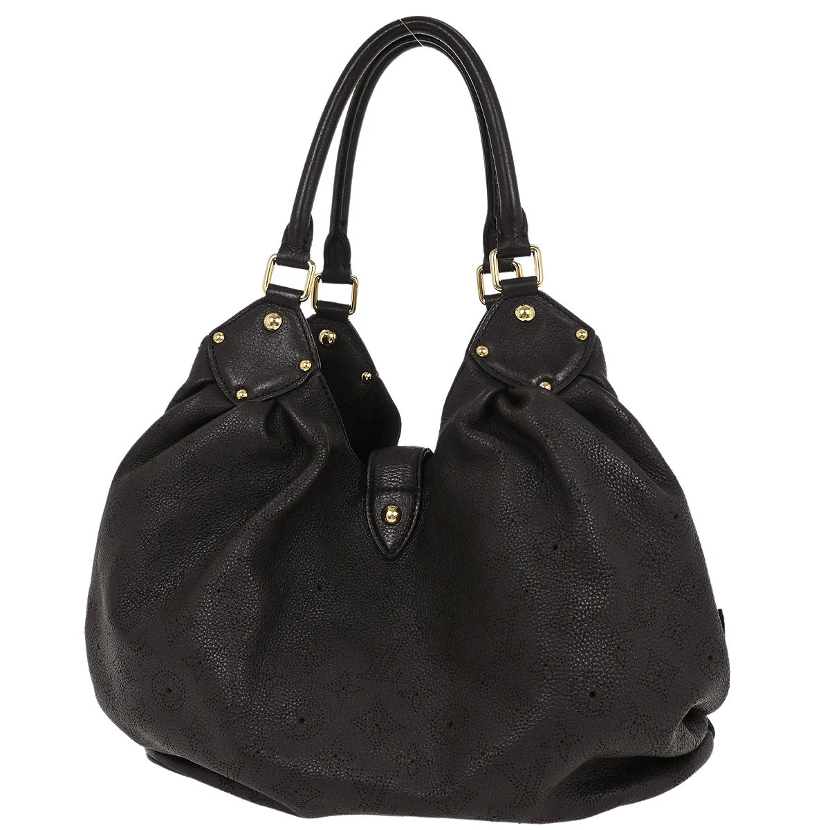 Louis Vuitton Brown Mahina L Hobo Handbag M95765 - Image 2