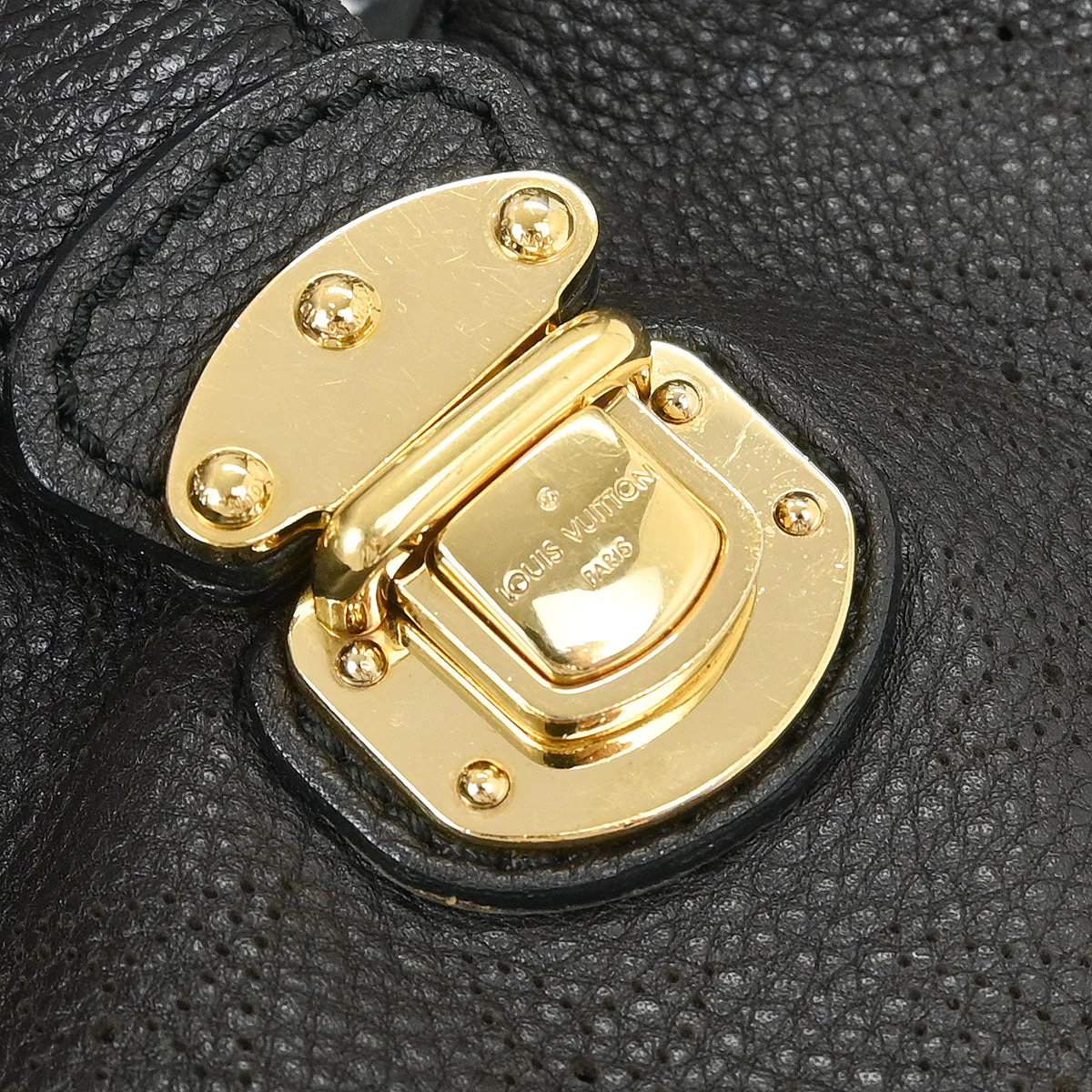 Louis Vuitton Brown Mahina L Hobo Handbag M95765 - Image 7