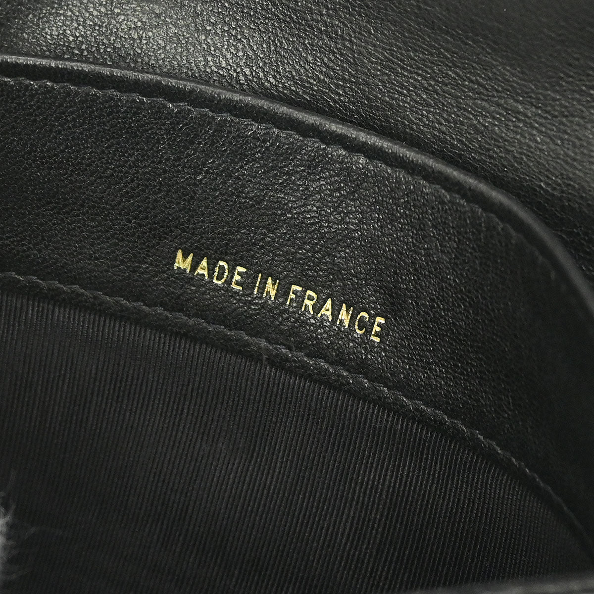 Chanel 1991-1994 Black Lambskin Bicolore Wallet Coin Purse - Image 6