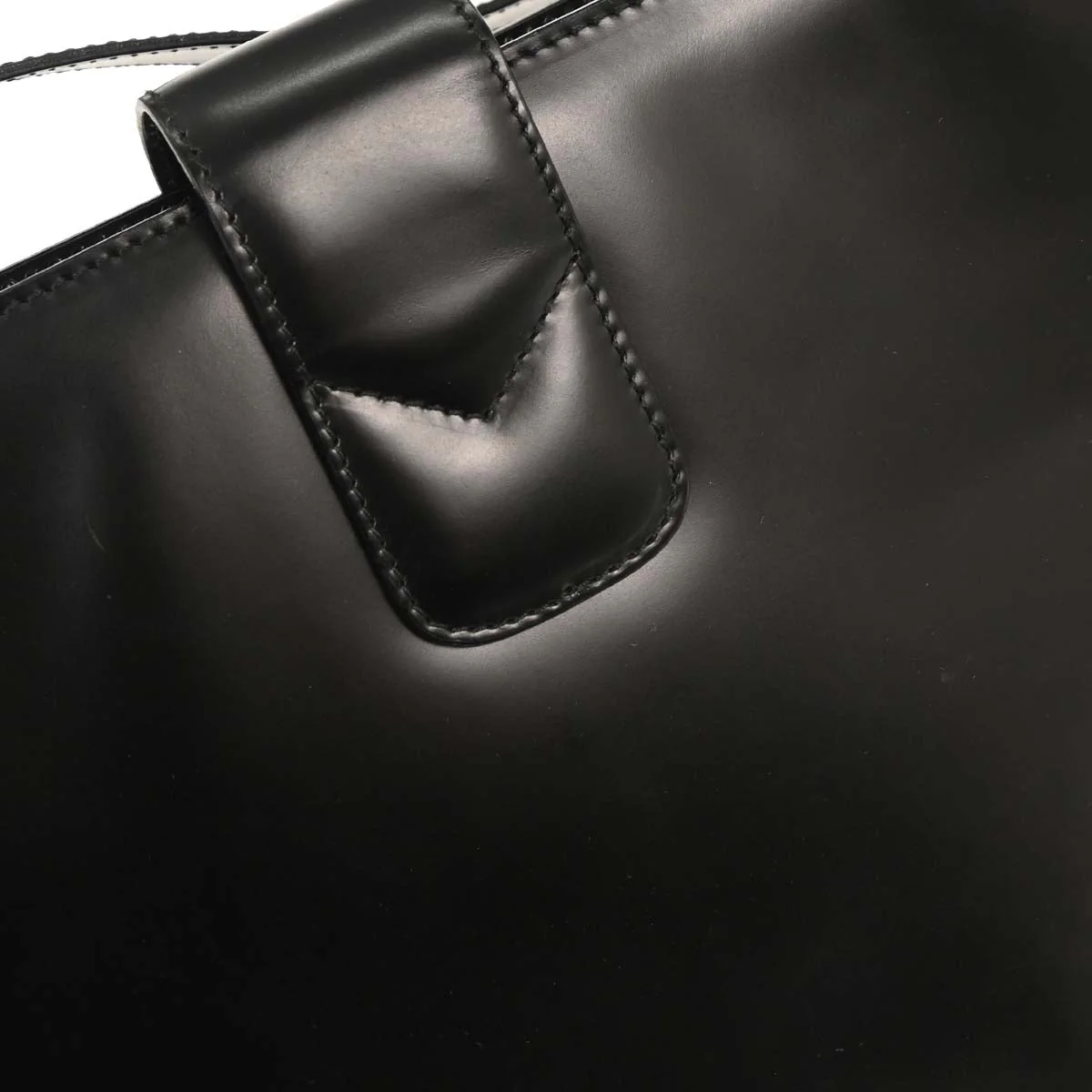 Celine Black Horse Carriage Shoulder Bag - Image 6