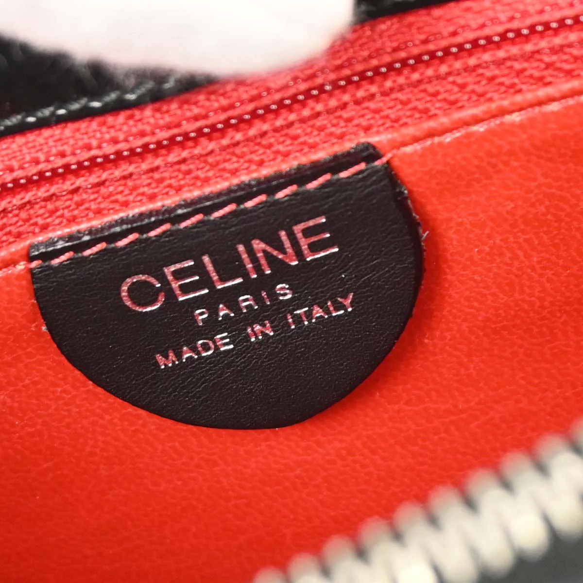 Celine Black Horse Carriage Shoulder Bag - Image 9