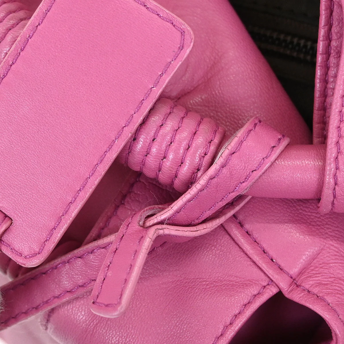 Loewe Pink Lambskin Nappa Aire Tote Bag - Image 4