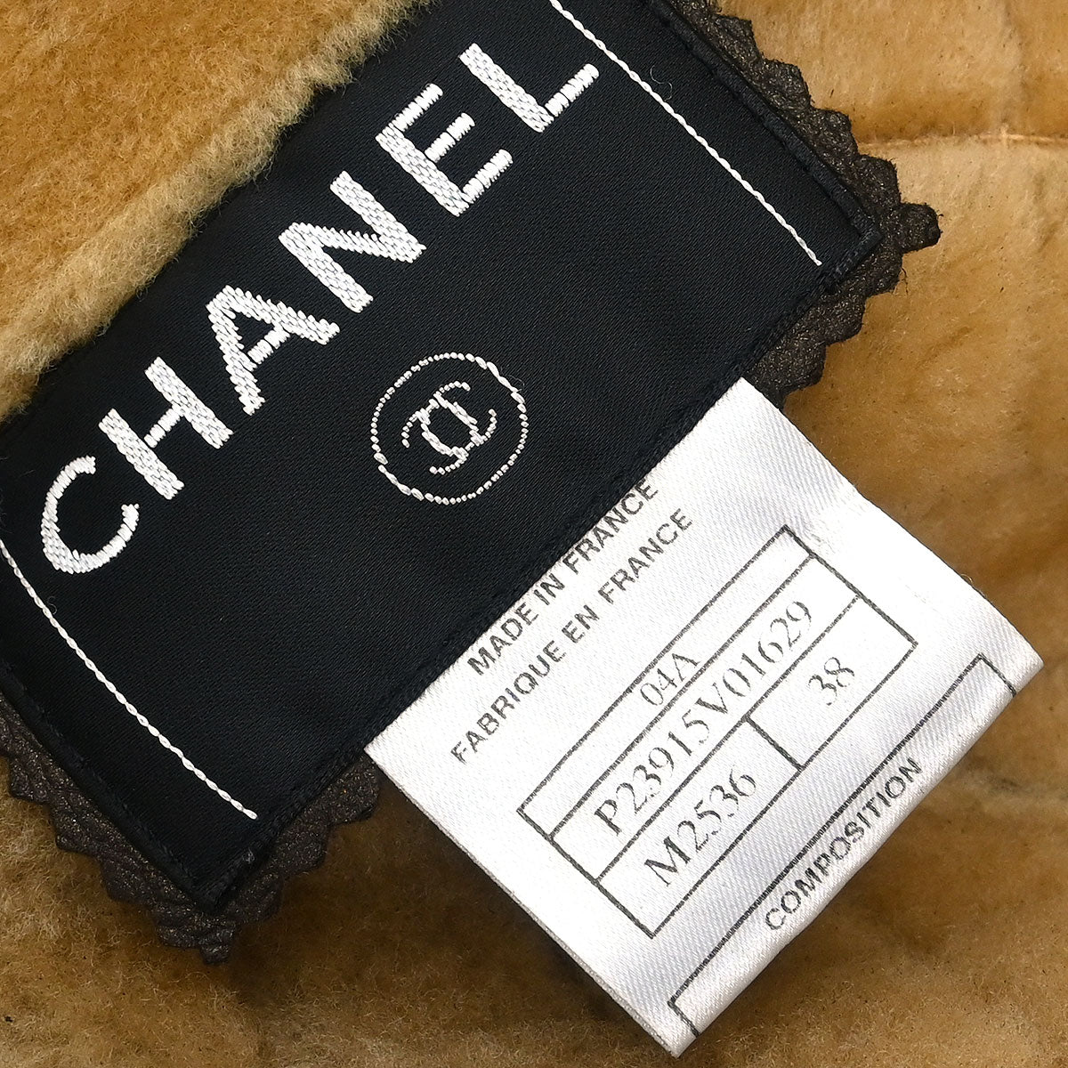 Chanel Single Breasted Coat Brown #38 - Image 9