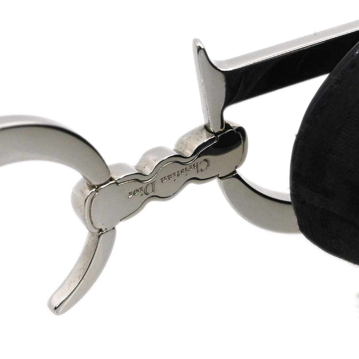 Christian Dior Black Canvas Trotter Saddle Handbag - Image 3