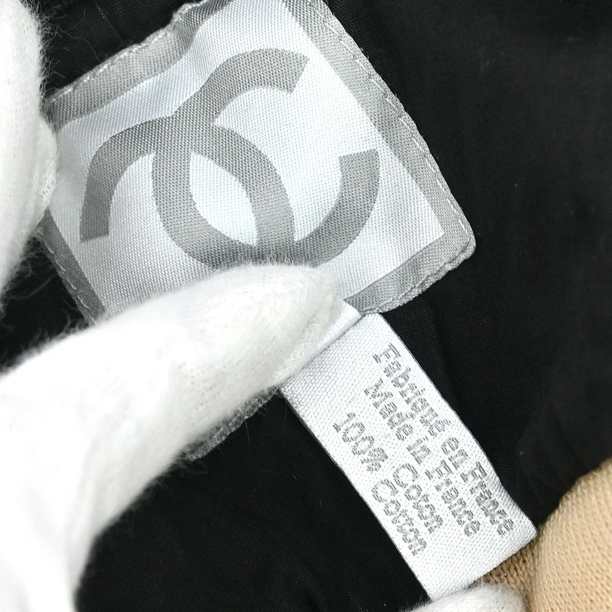 Chanel Sport Line Hat Black #M Small Good - Image 7