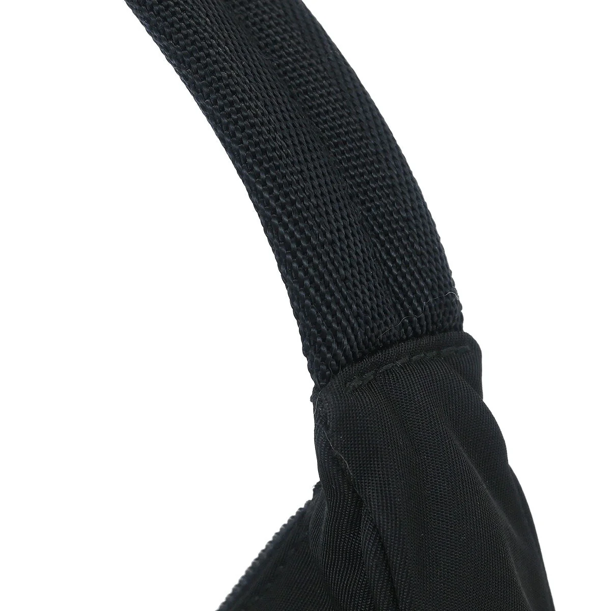 Prada Black Nylon Handbag - Image 7