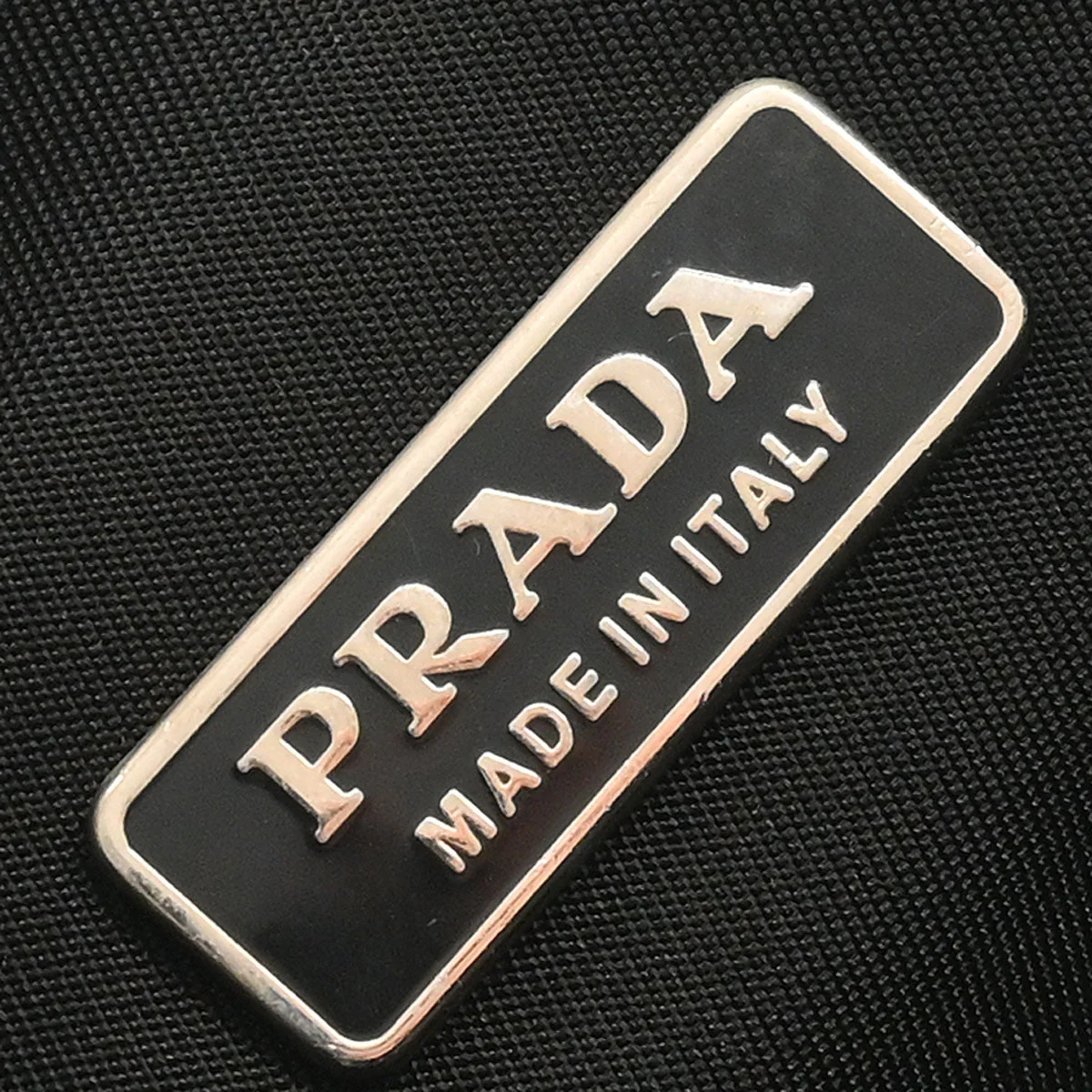 Prada Black Nylon Handbag - Image 9