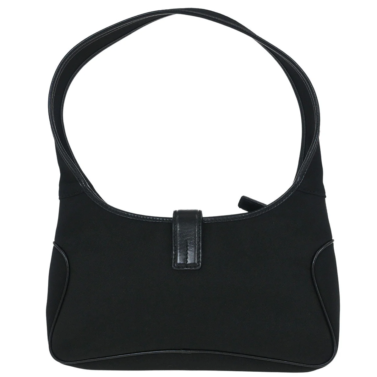 Salvatore Ferragamo Black Nylon Handbag - Image 2
