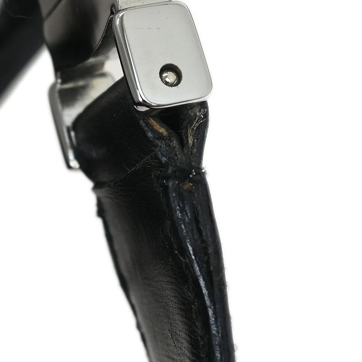 Salvatore Ferragamo Black Nylon Handbag - Image 7