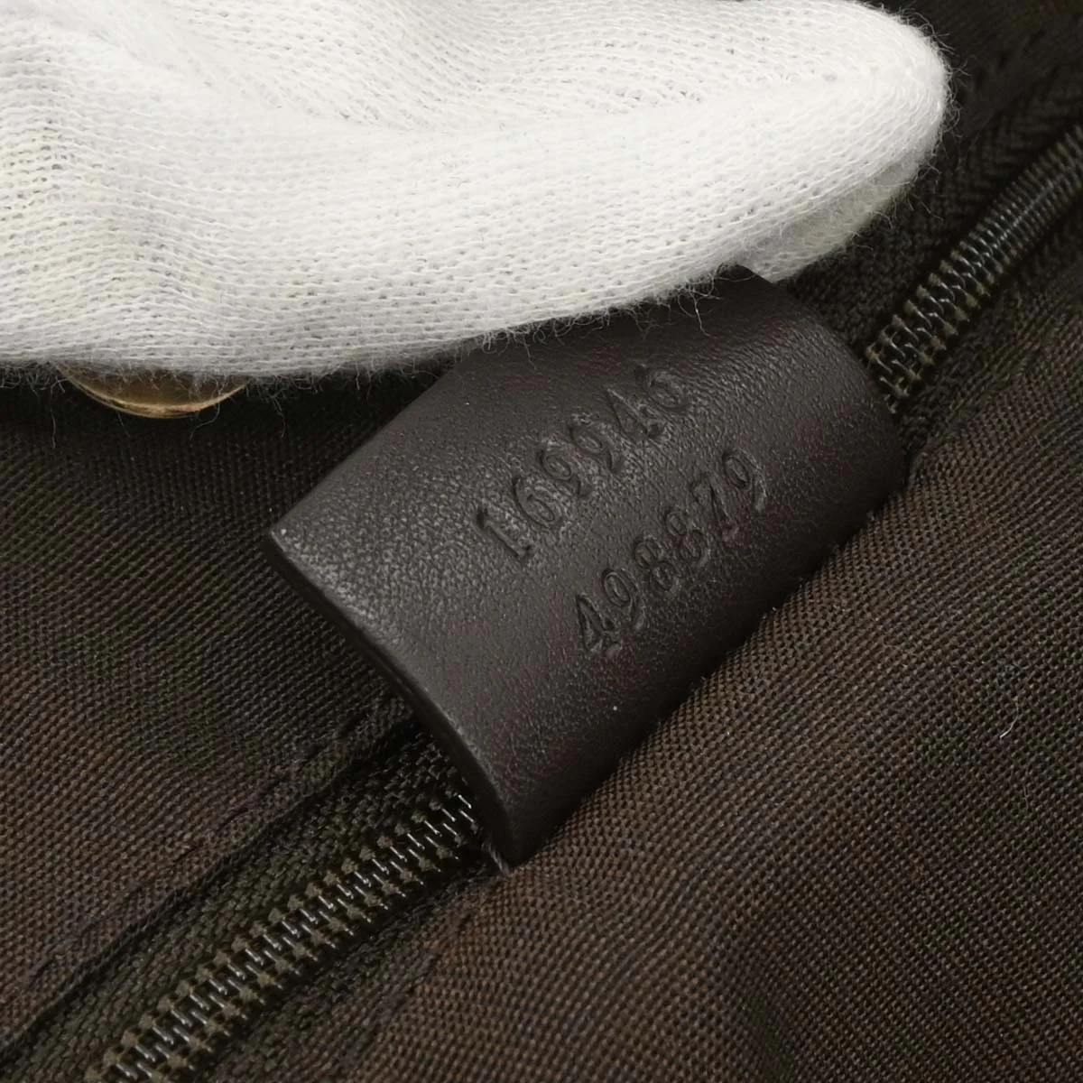 Gucci Brown Beige GG Tote Bag - Image 9