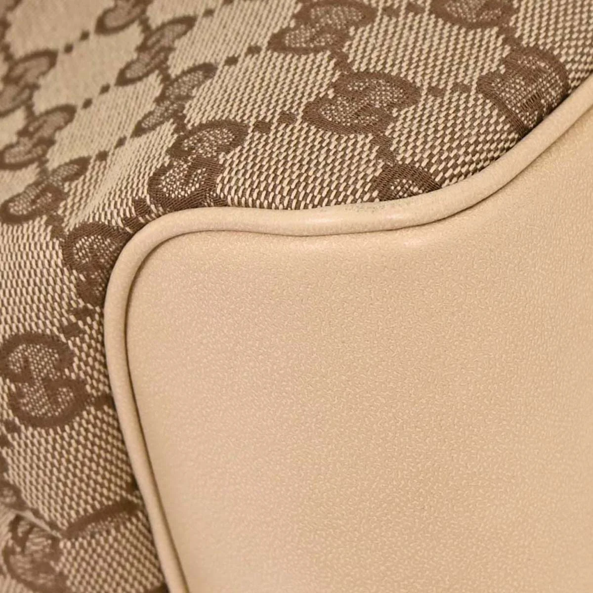Gucci Beige GG Tote Handbag - Image 3