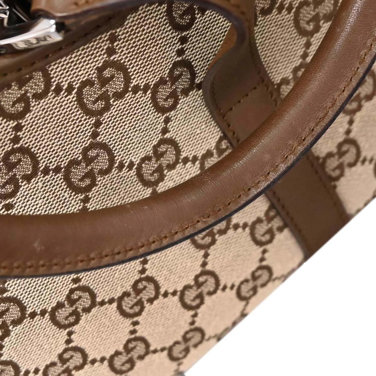 Gucci Beige GG Jackie Handbag - Image 10