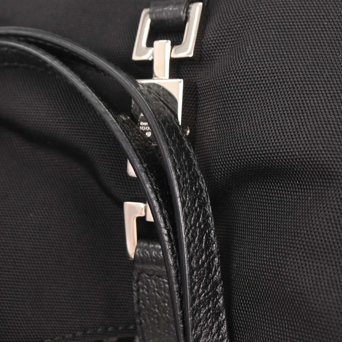 Gucci Black Nylon Handbag - Image 7