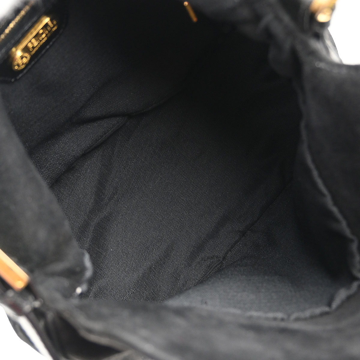 Fendi Black Suede Handbag - Image 7