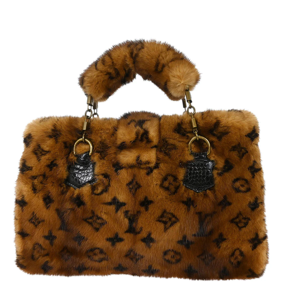 Louis Vuitton * Monogram Mink Fabuleux Handbag M92700 - Image 2