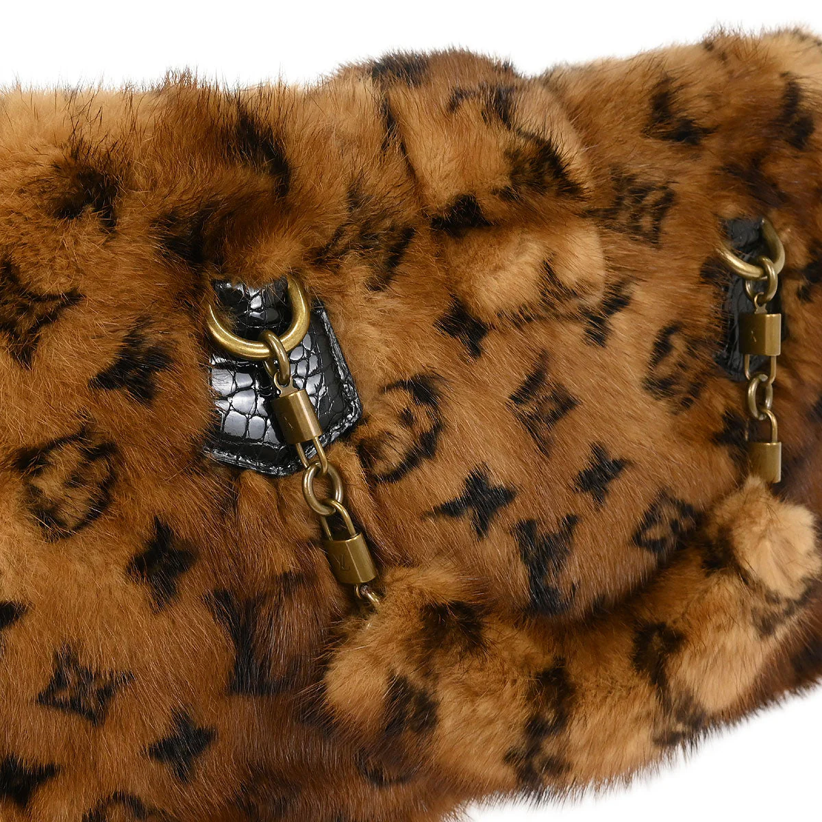 Louis Vuitton * Monogram Mink Fabuleux Handbag M92700 - Image 7