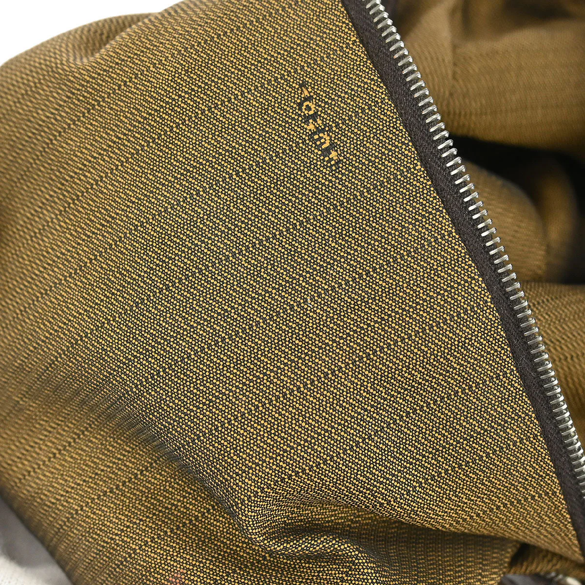 Fendi Brown Canvas Zucca Handbag - Image 9