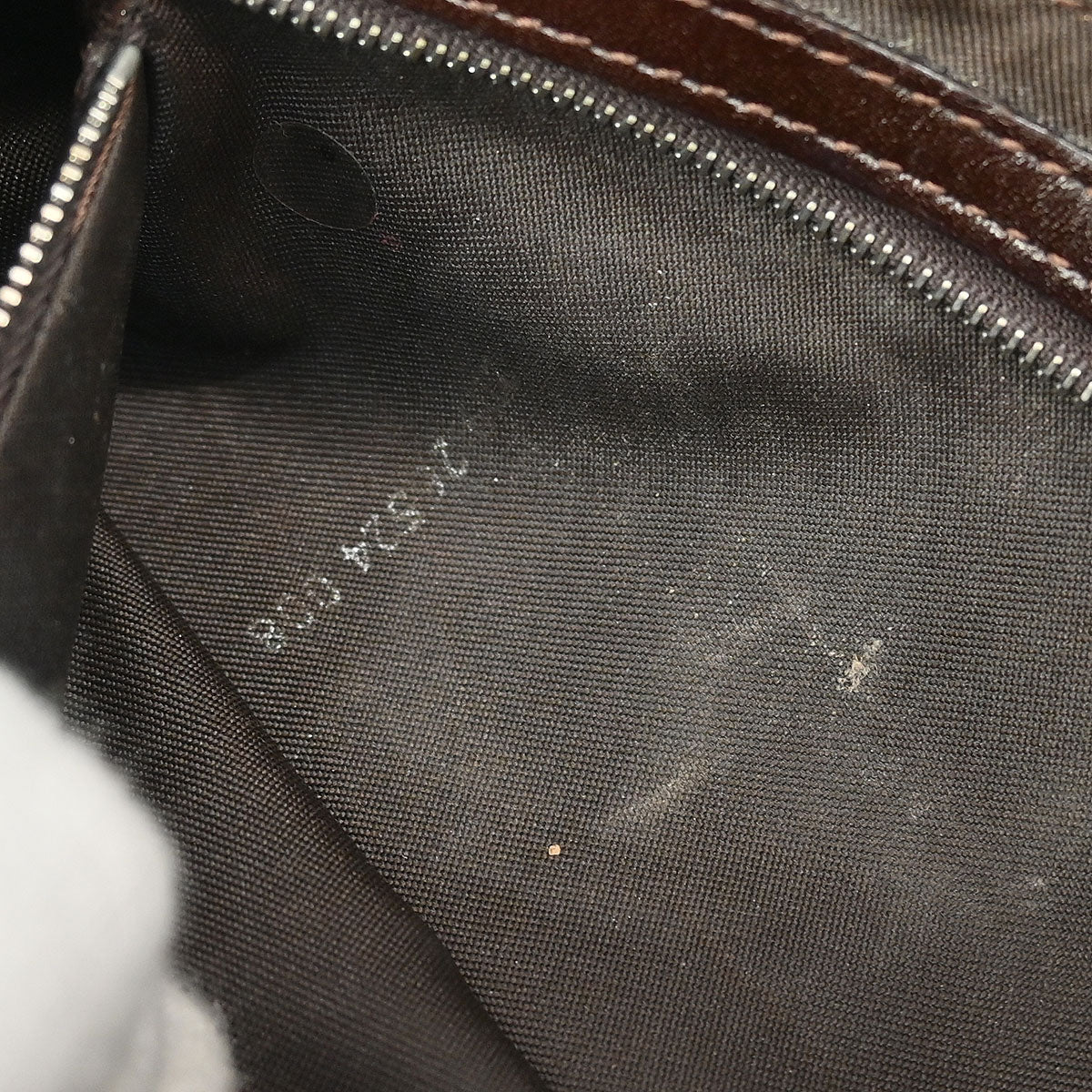 Fendi Brown Canvas Zucca Baguette Handbag - Image 8