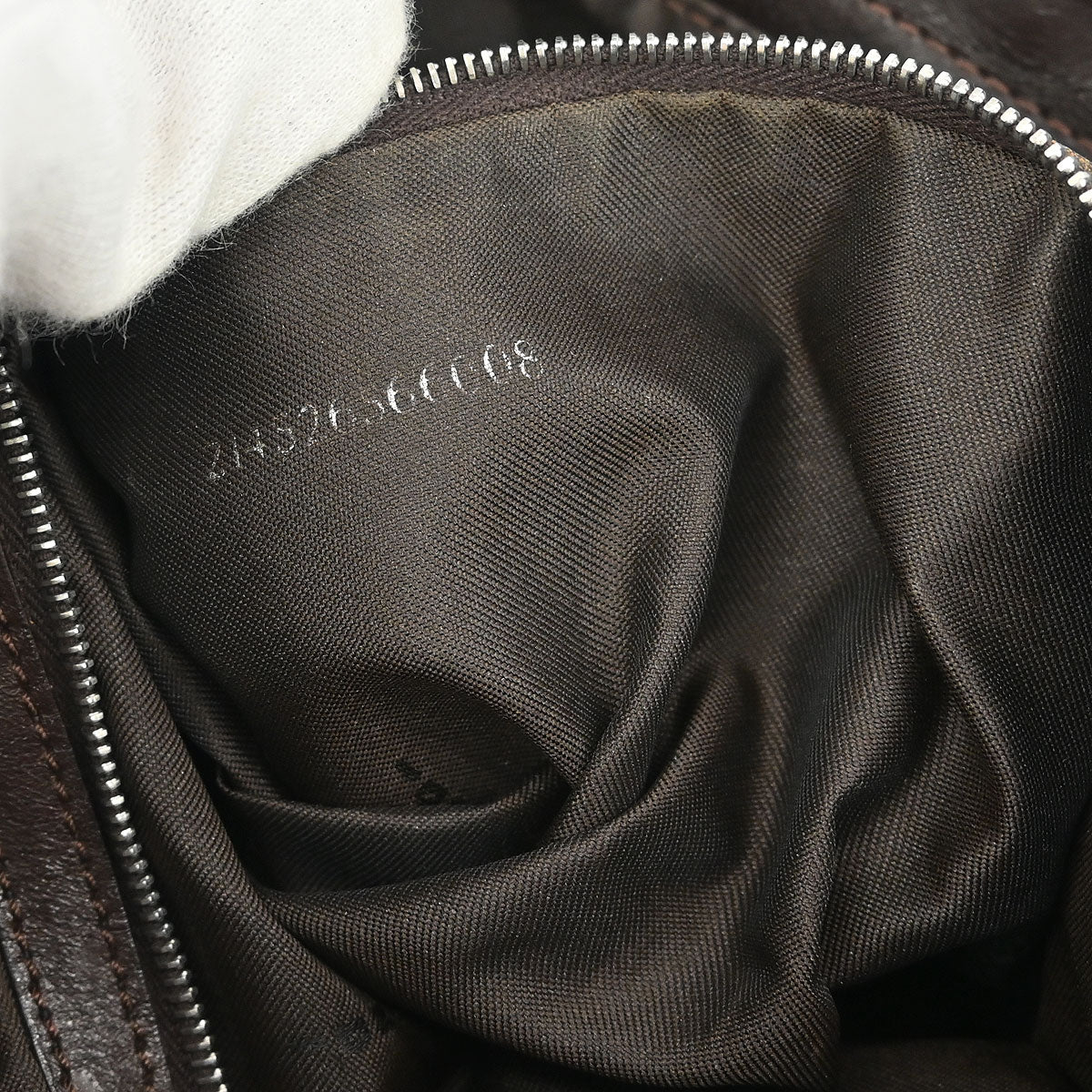 Fendi Brown Canvas Zucca Handbag - Image 10