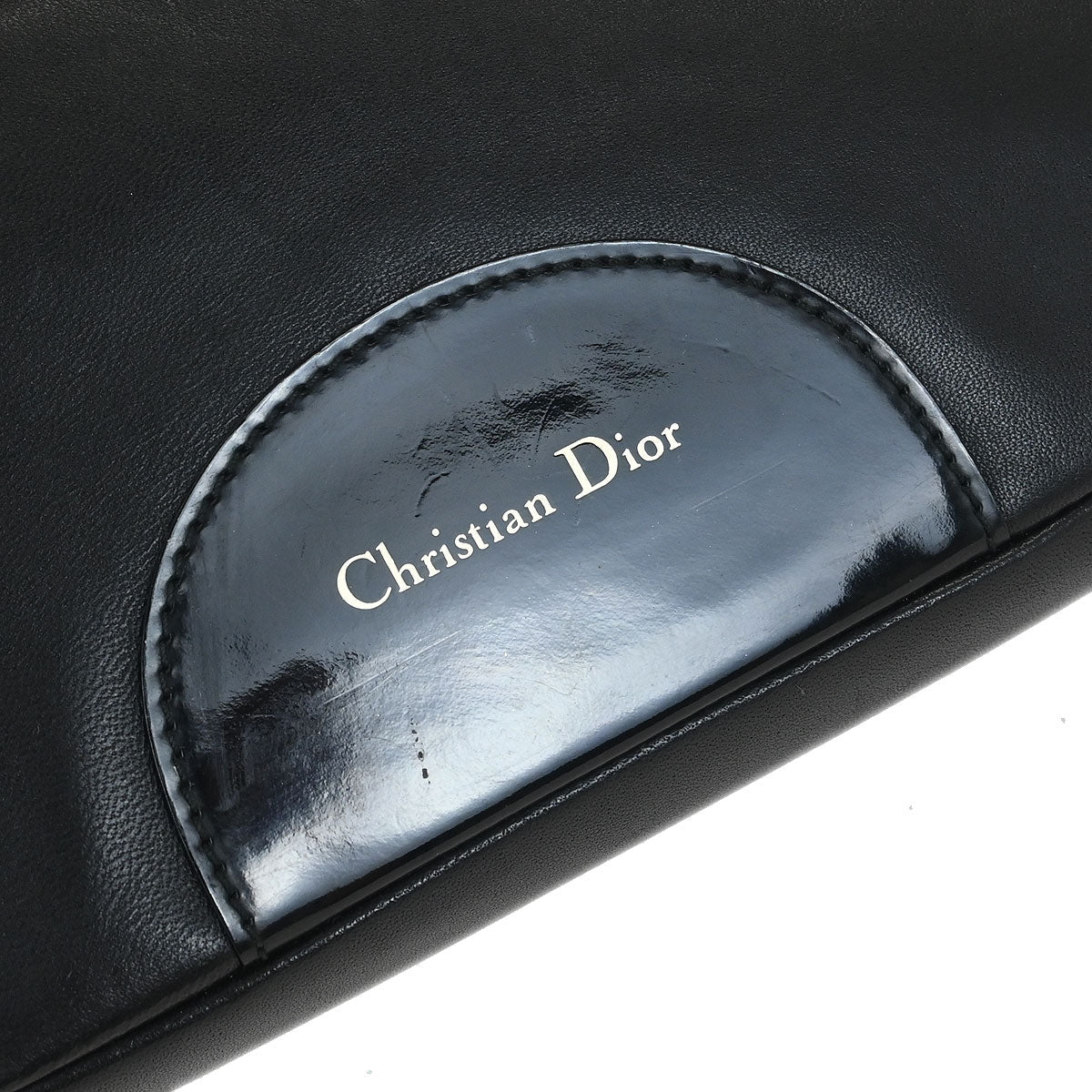 Christian Dior Black Lambskin Cannage Malice Handbag - Image 7
