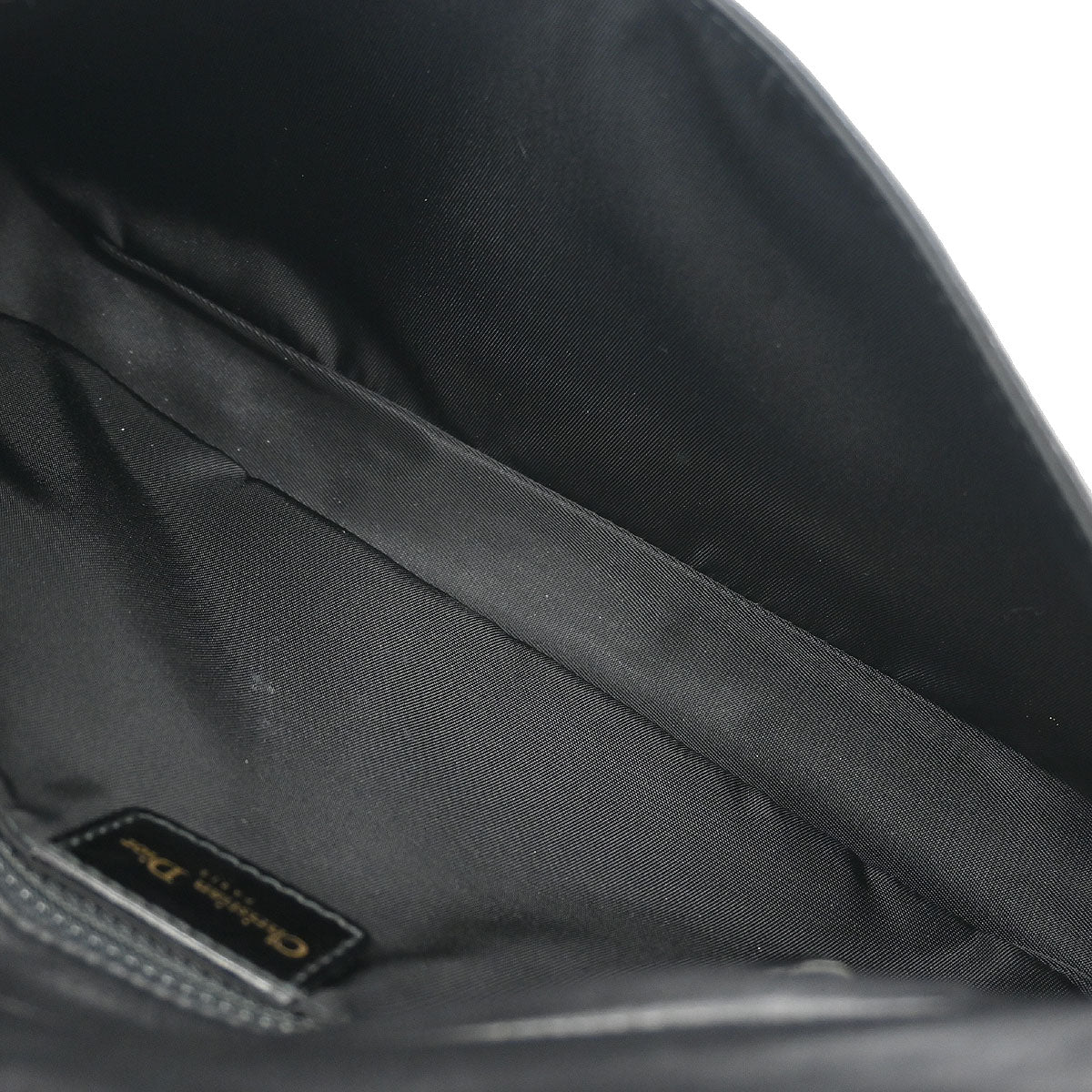 Christian Dior Black Lambskin Cannage Malice Handbag - Image 8