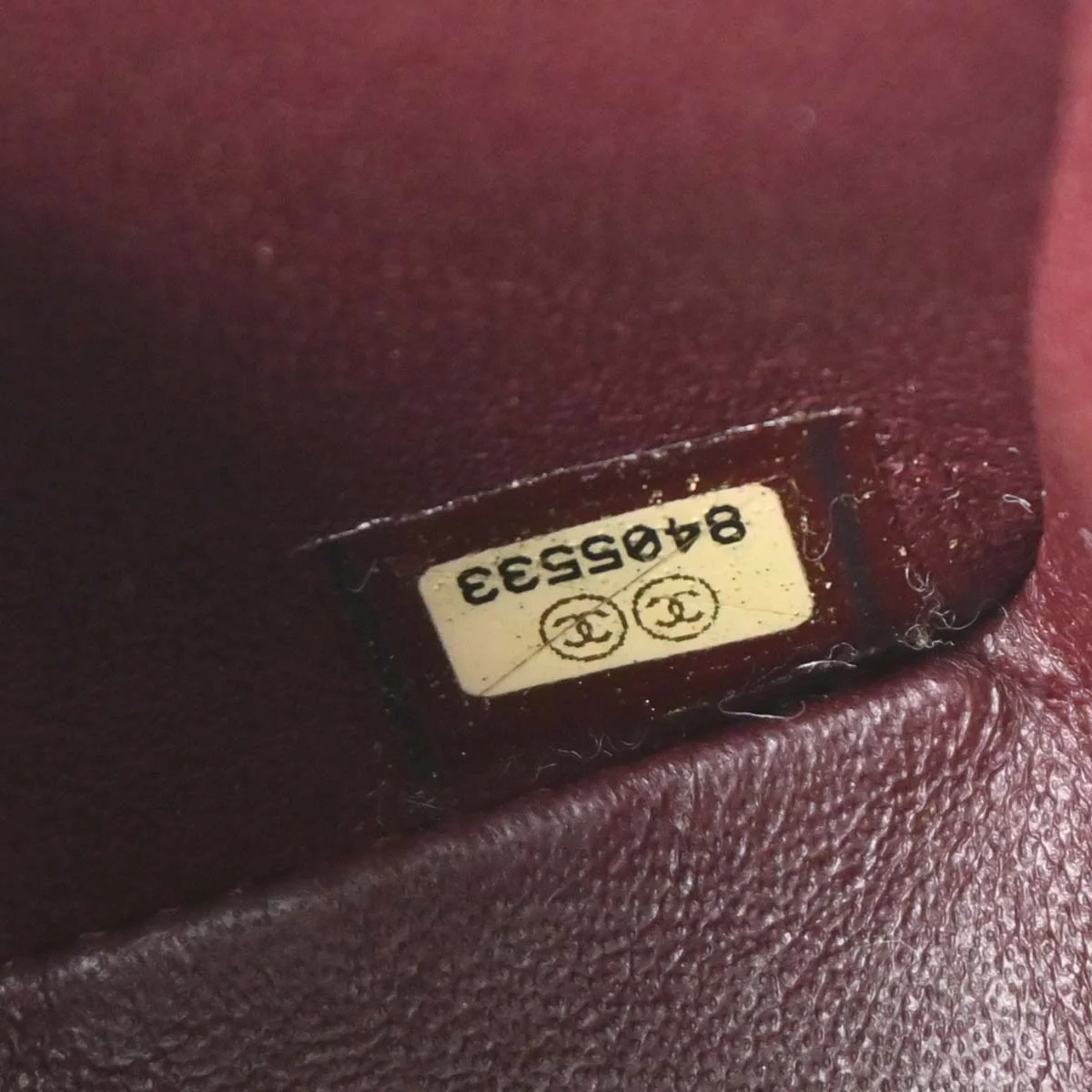 Chanel 2003-2004 Black Lambskin Mini Classic Square Flap Shoulder Bag - Image 10