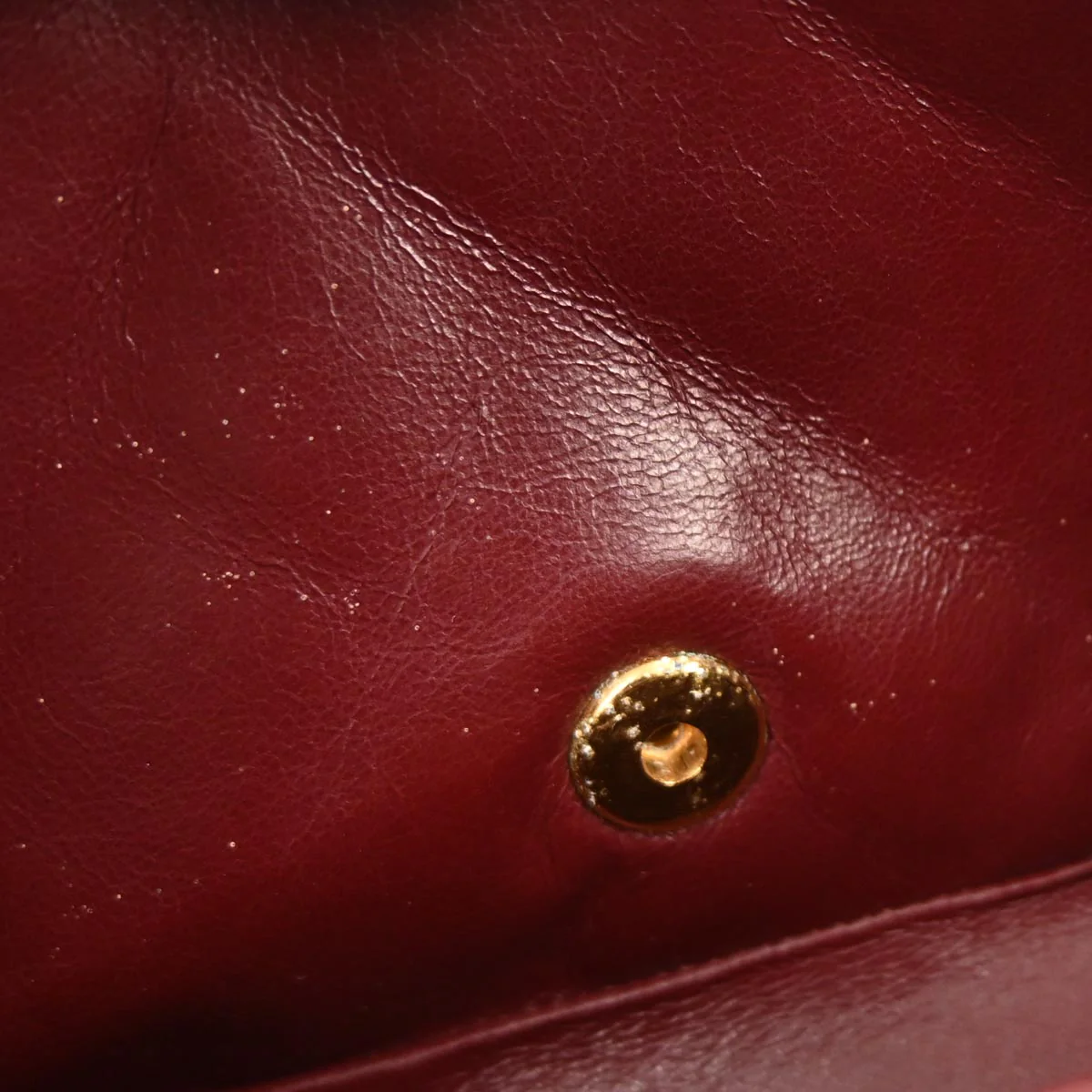 Chanel 1994-1996 Black Lambskin Small Diana Shoulder Bag - Image 8