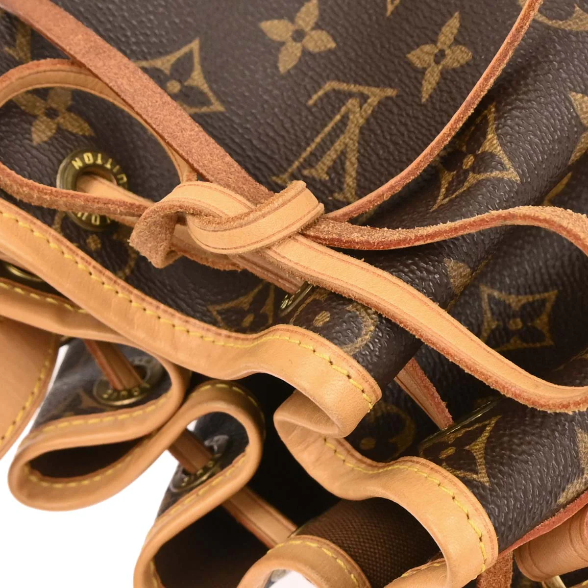 Louis Vuitton 1997 Monogram Noe Drawstring Shoulder Bag M42224 - Image 4