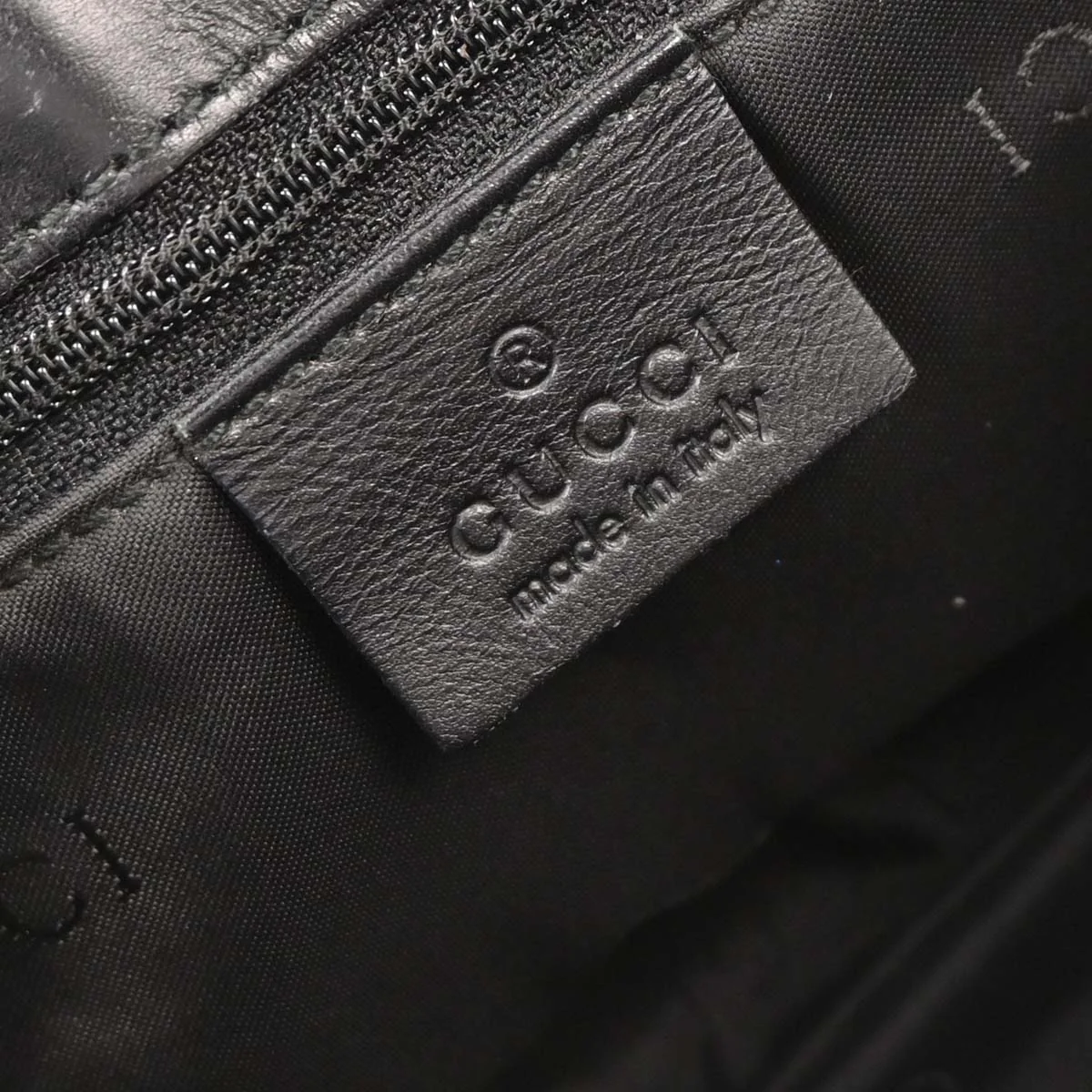 Gucci Black Bamboo GG Handbag - Image 9