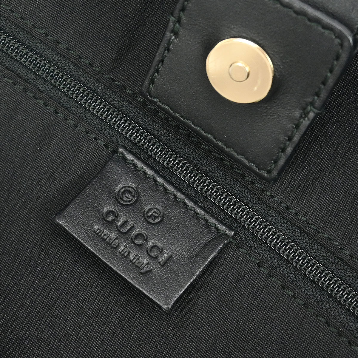 Gucci Green Canvas GG Hobo 2way Shoulder Handbag - Image 9