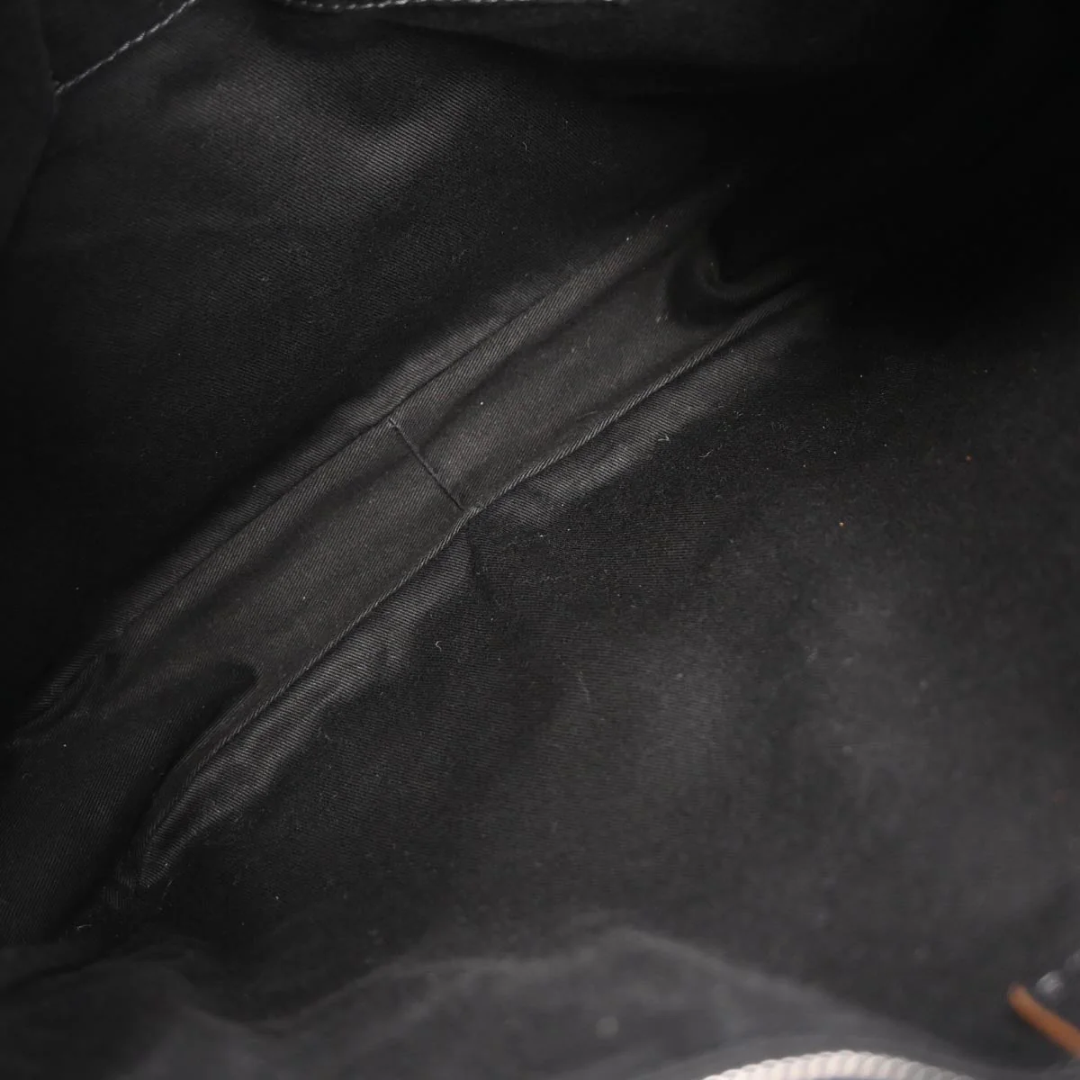 Celine * Black Canvas Macadam Tote Handbag - Image 8