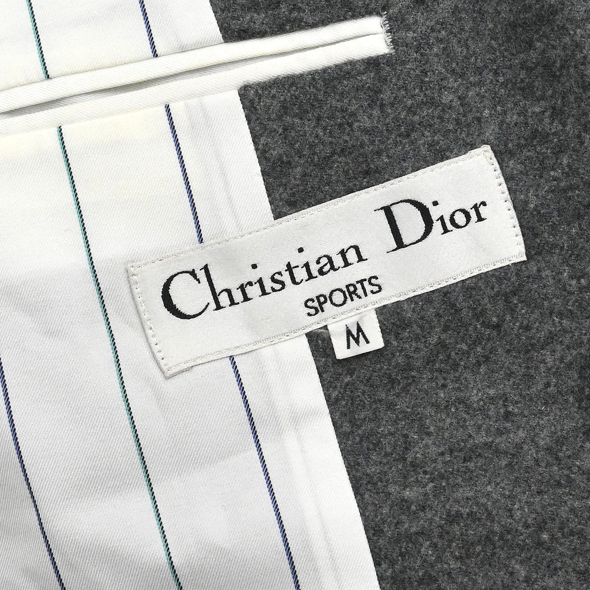 Christian Dior Single Breasted Jacket Gray #M - Image 8