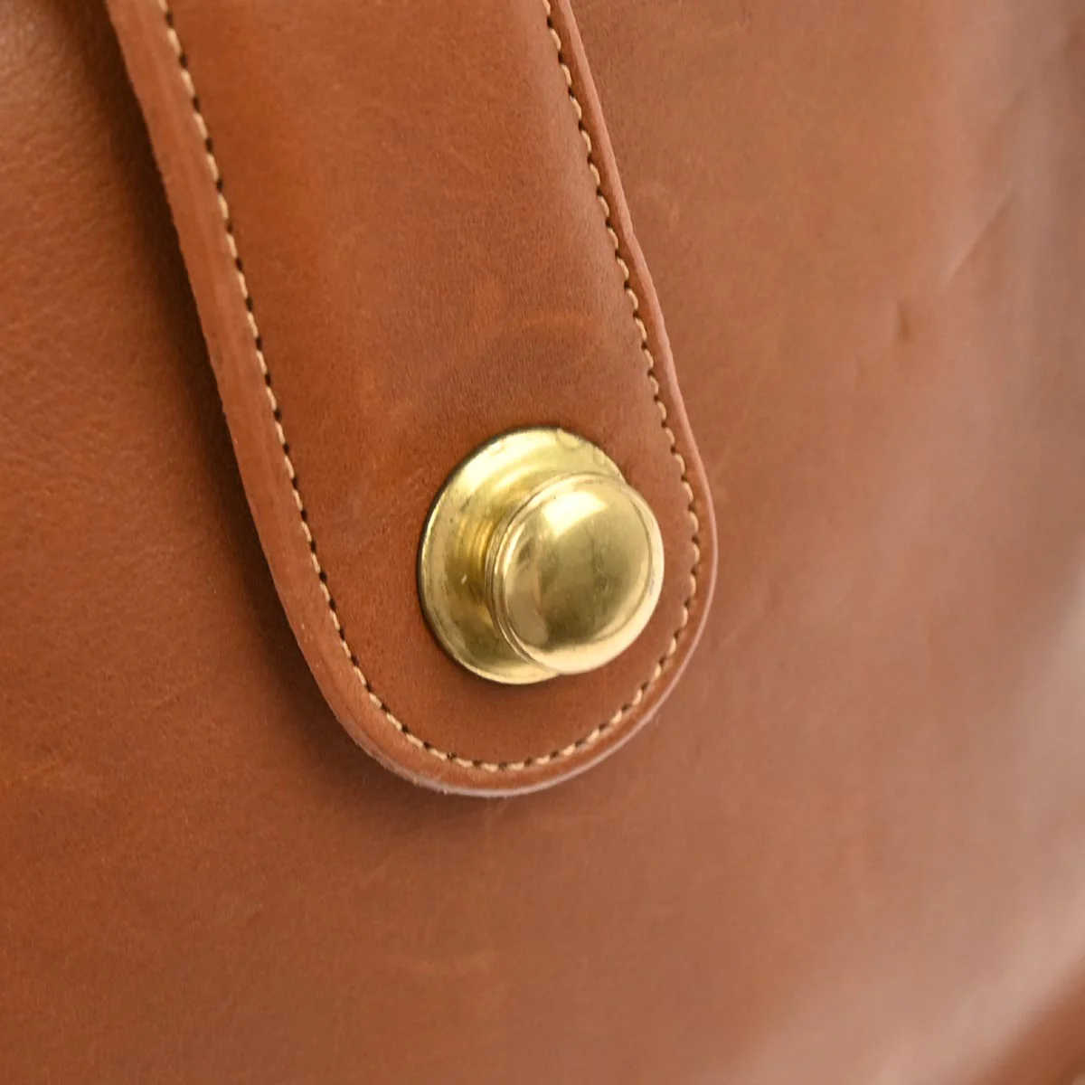 Coach Brown Leather Shoulder Bag - Image 8