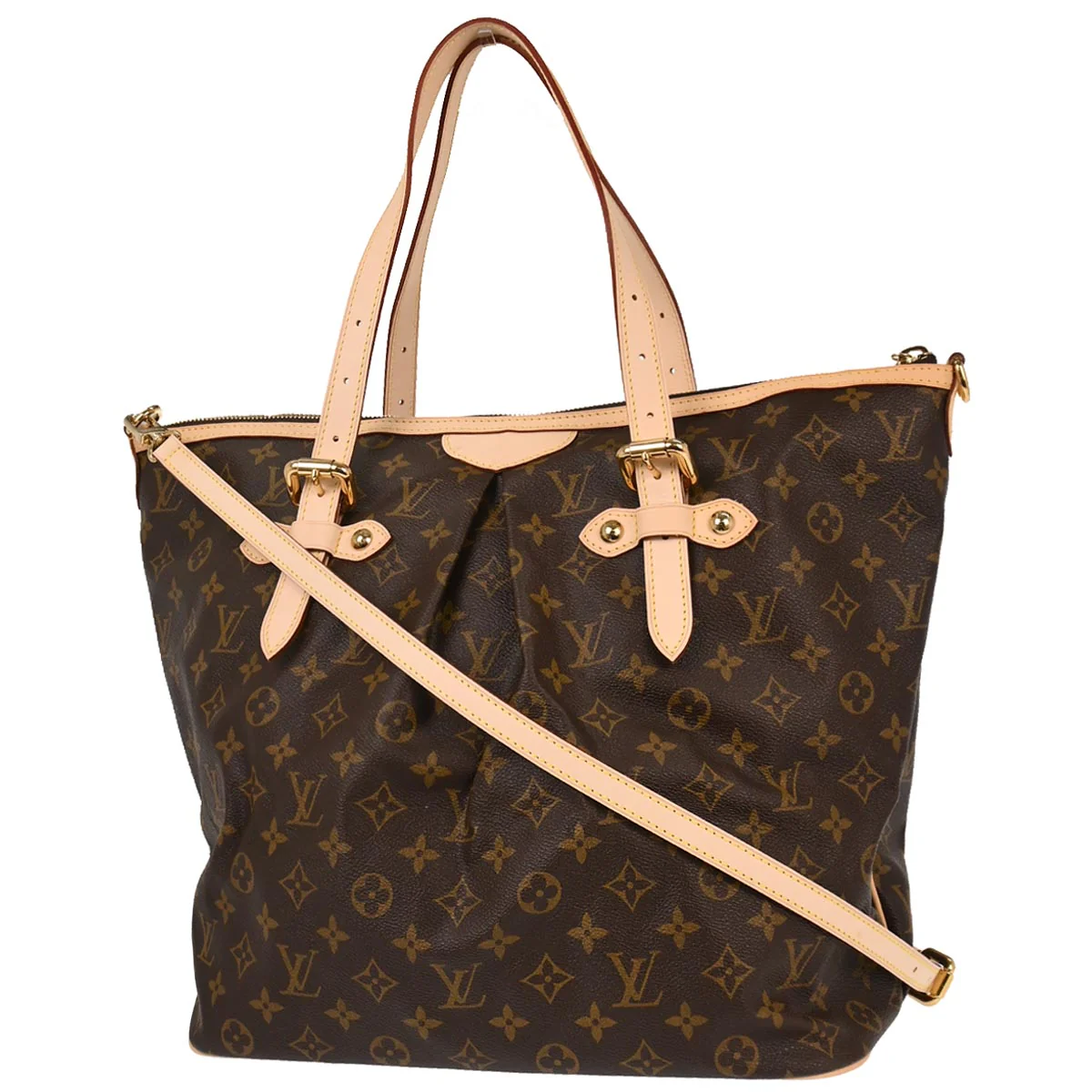 Louis Vuitton 2008 Monogram Palermo GM 2way Tote Bag M40146 - Image 2