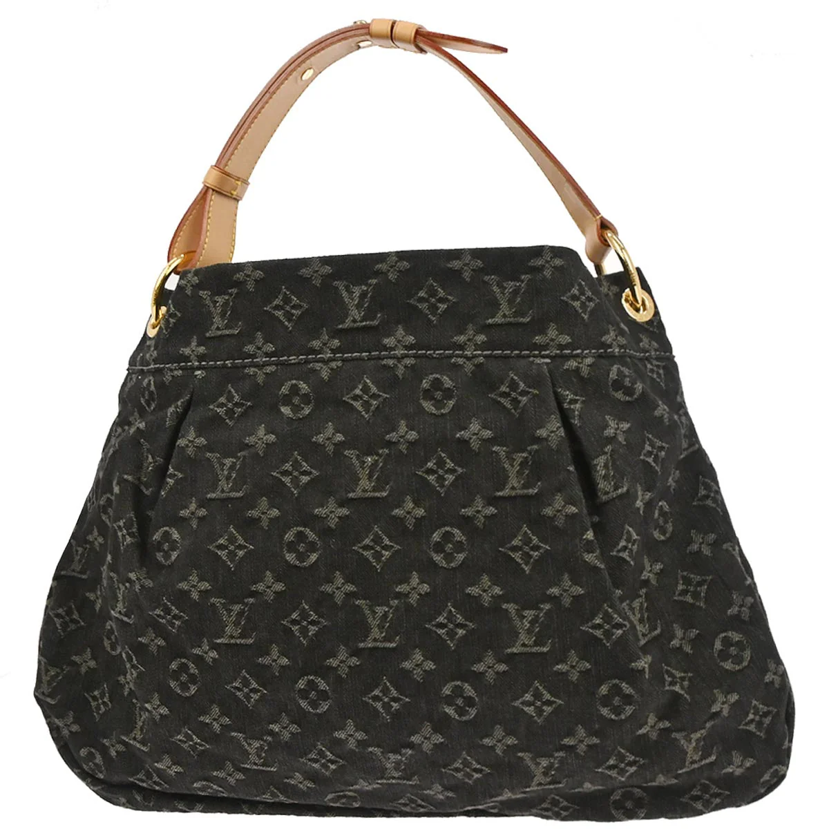 Louis Vuitton Black Monogram Denim Daily PM Handbag M40494 - Image 2
