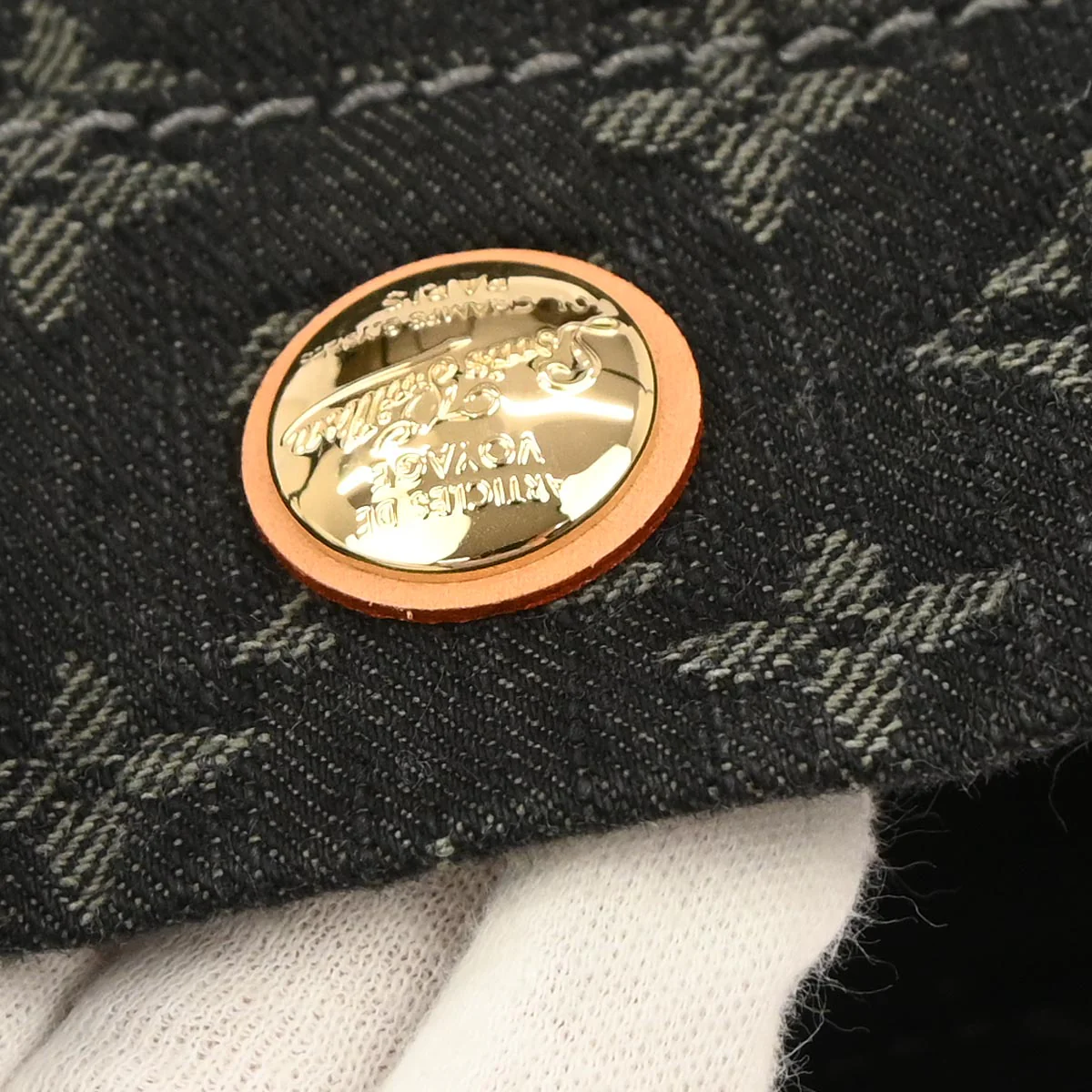 Louis Vuitton Black Monogram Denim Daily PM Handbag M40494 - Image 3