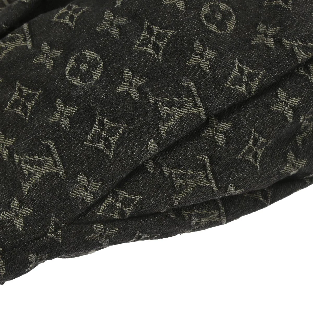Louis Vuitton Black Monogram Denim Daily PM Handbag M40494 - Image 6