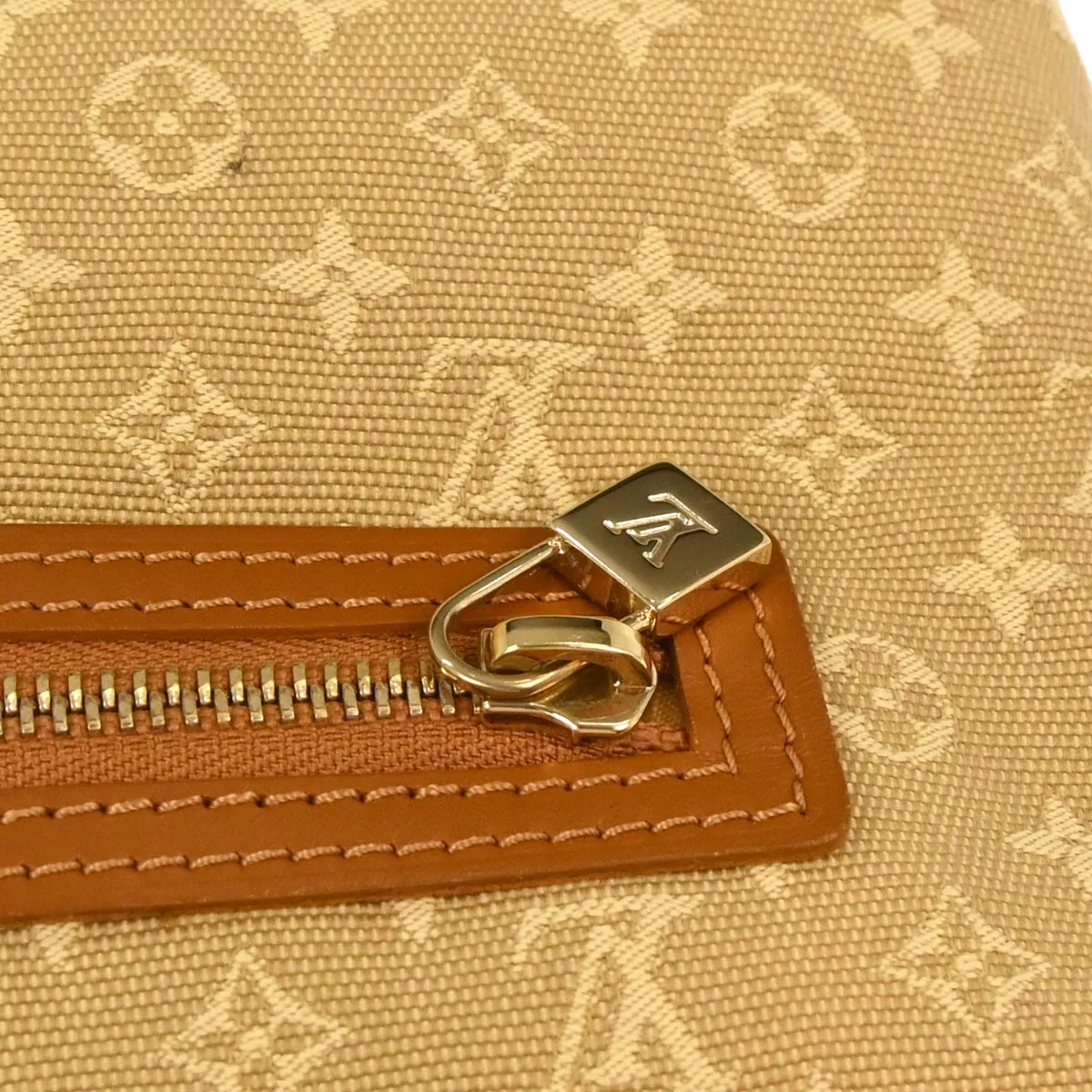 Louis Vuitton 2004 Beige Monogram Mini Lucille PM Handbag M92684 - Image 5