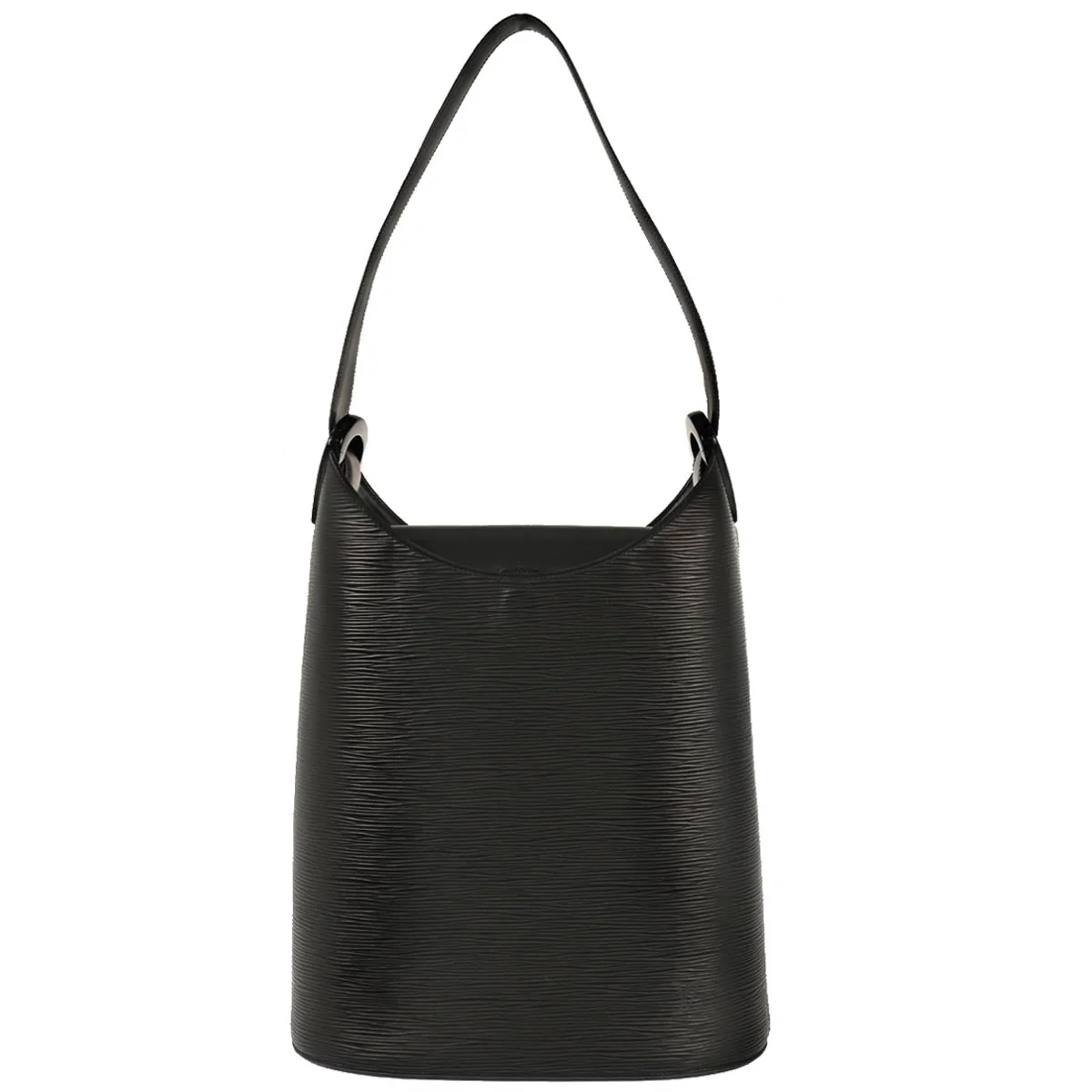 Louis Vuitton 1999 Black Epi Verseau Shoulder Bag M52812