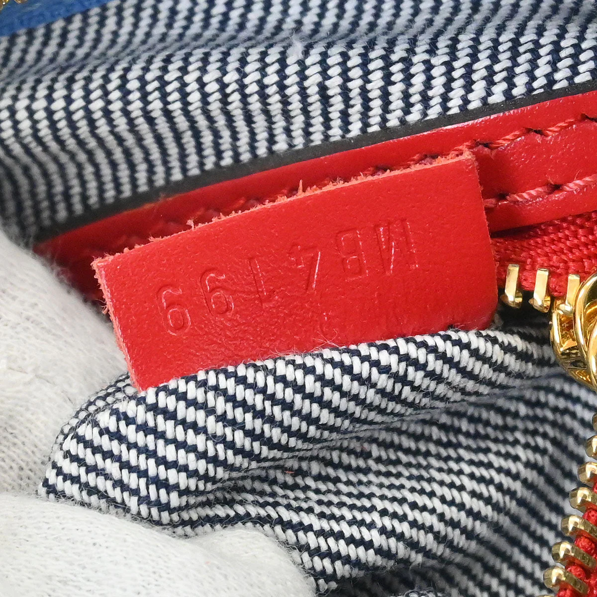 Louis Vuitton 2019 Denim Square Patchwork Speedy Bandouliere 30 2way Shoulder Handbag M45041 - Image 10