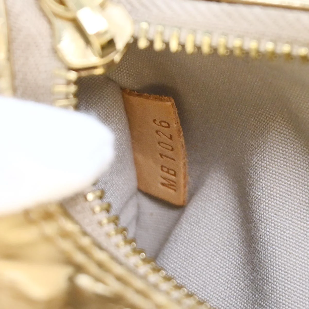 Louis Vuitton Gold Monogram Miroir Papillon Handbag M95270 - Image 9