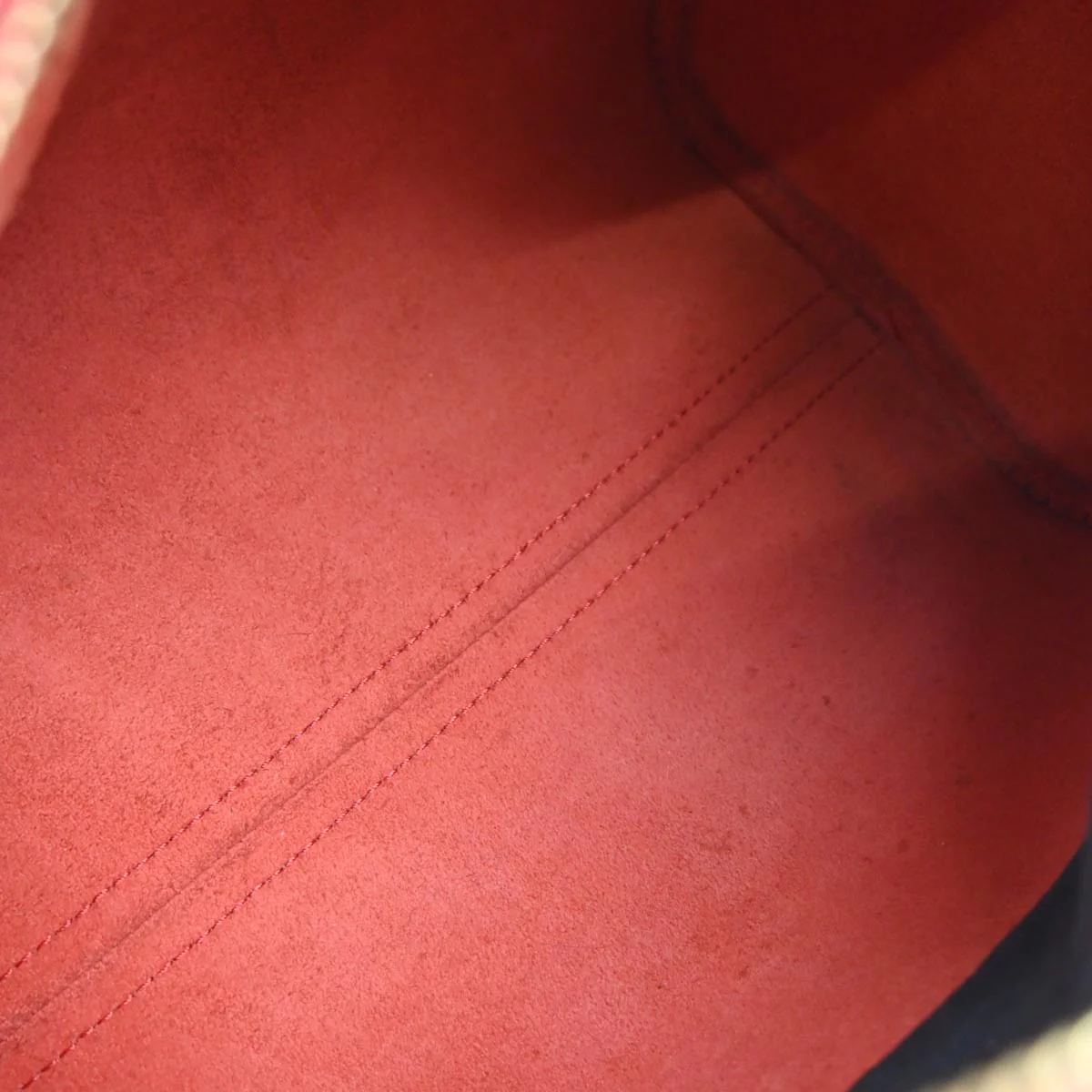 Louis Vuitton 1995 Red Epi Speedy 25 Handbag M43017 - Image 9