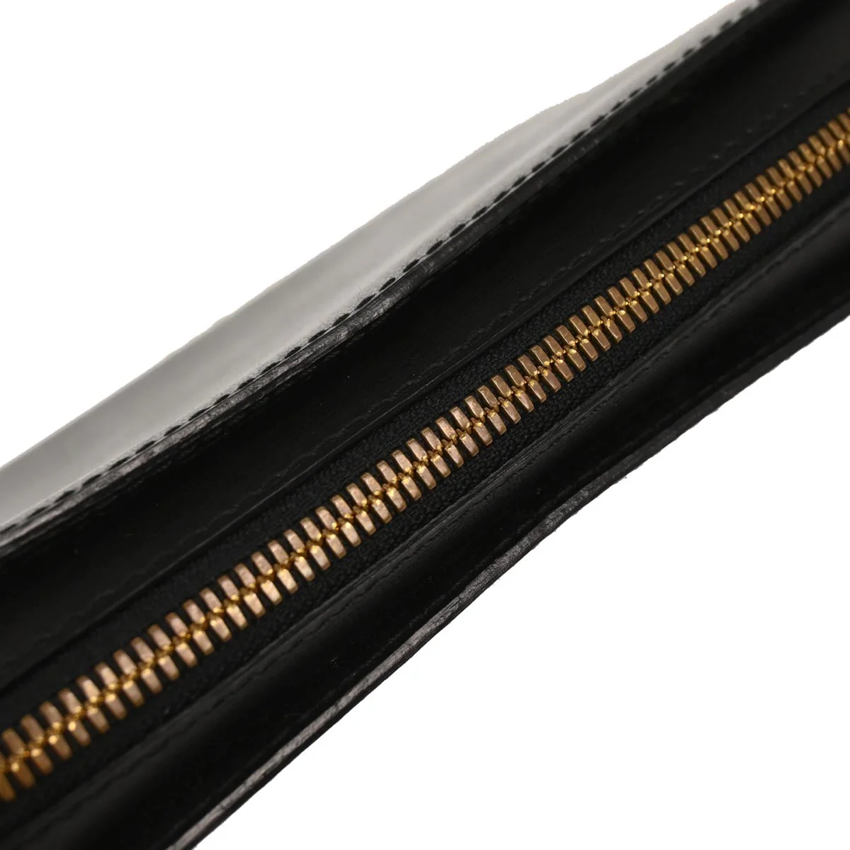 Cartier Black Leather Clutch Bag - Image 4