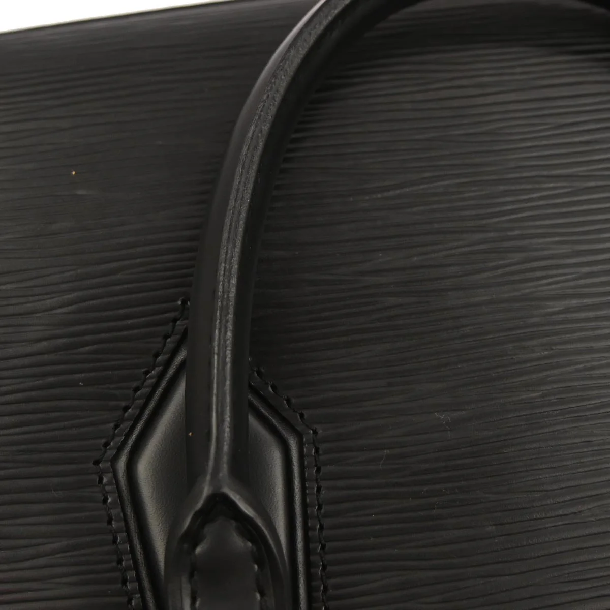 Louis Vuitton 2002 Black Epi Jasmine Handbag M52082 - Image 6