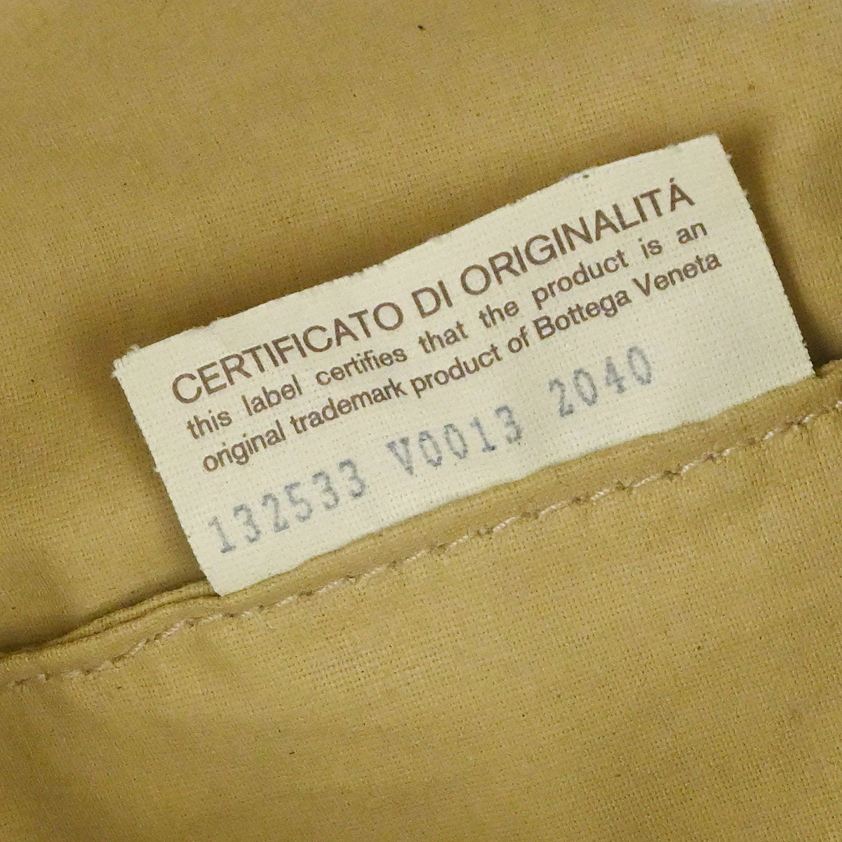 Bottega Veneta Brown Lambskin Intrecciato Pouch - Image 7