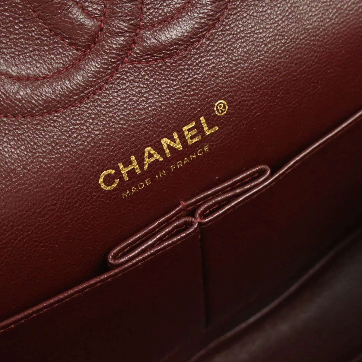 Chanel 2003-2004 Black Lambskin Medium Classic Double Flap Shoulder Bag - Image 8