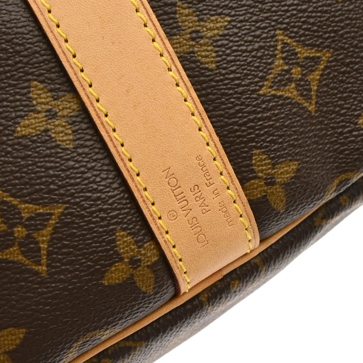Louis Vuitton Monogram Keepall Bandouliere 55 Travel Bag - Image 8