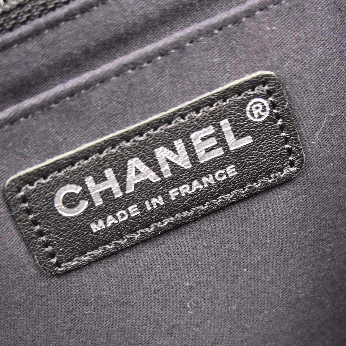 Chanel 2014-2015 Blue Tweed Jumbo Single Flap Patchwork Shoulder Bag - Image 9